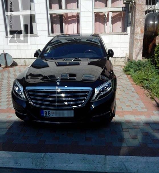 "Mercedes Majbah" ispred zgrade Opštine Zvornik: Spekuliše se o italijanskim investitorima