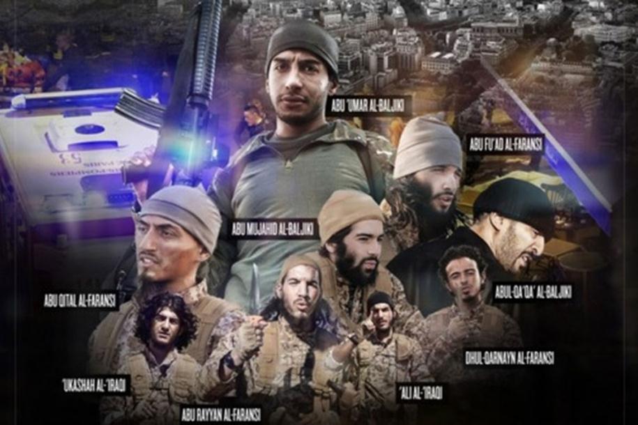 Photo of U stilu holivudskih zvijezda: Devet napadača iz Pariza na plakatu Islamske države