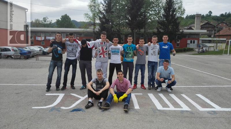 Photo of Učenici TŠC-a u akciji „April mjesec čistoće“