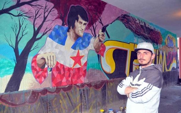 Photo of Bijeljina dobila mural posvećen Draganu Nikoliću
