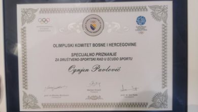 Photo of Pavlović dobitnik specijalnog priznanja za sportski rad